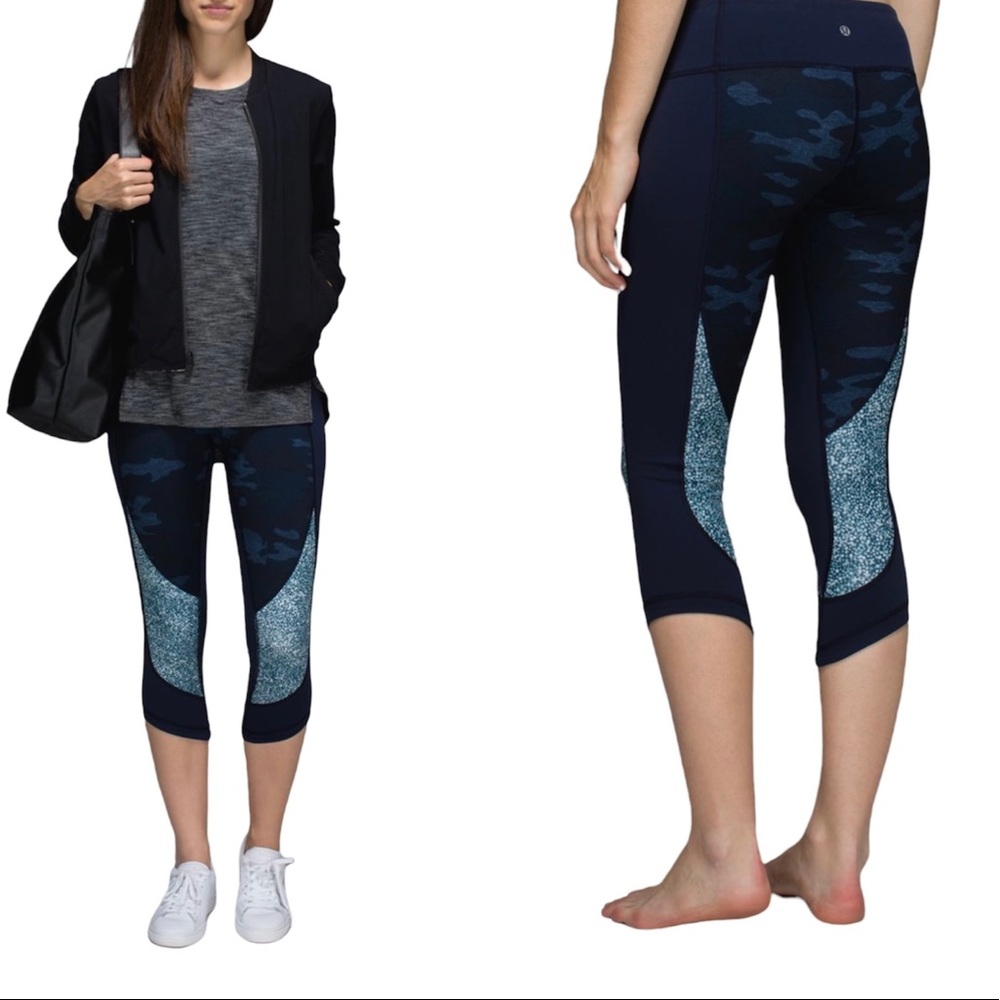 Lululemon Wunder Under Crop *Full-On Luon